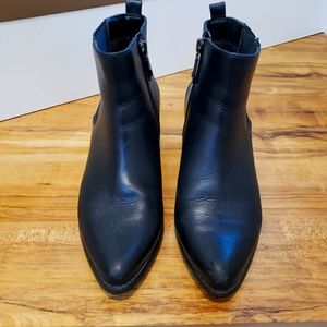 Almost new black Blondo ankle booties
